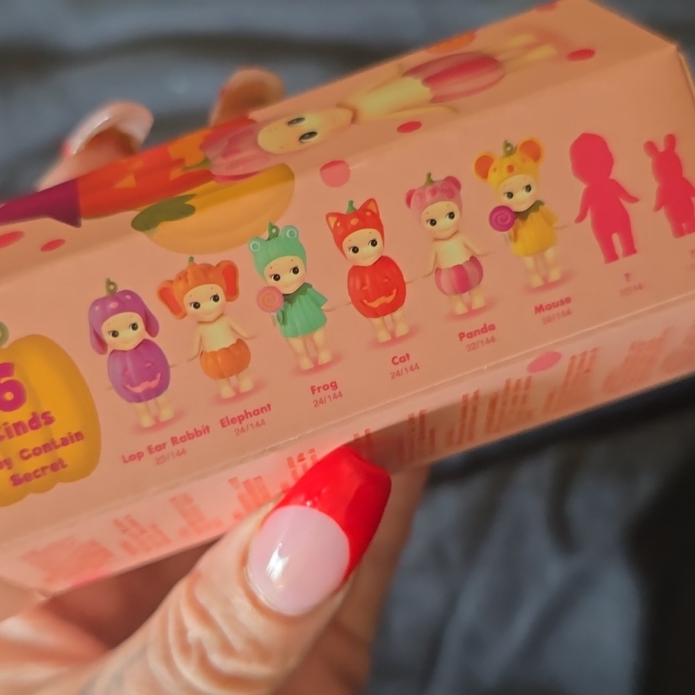 Sonny Angel Pumpkin Patch Cat Authentic - Picture 5 of 6